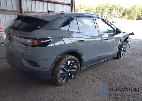 2022 Volkswagen Id.4 Awd Pro из США, поврежденный, VIN WVGJNPE22NP068450